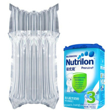 Free Sample Plastic Inflatable PE Plastic Shockproof Fragile Bottle Air Bag Column Bag Packing Protection